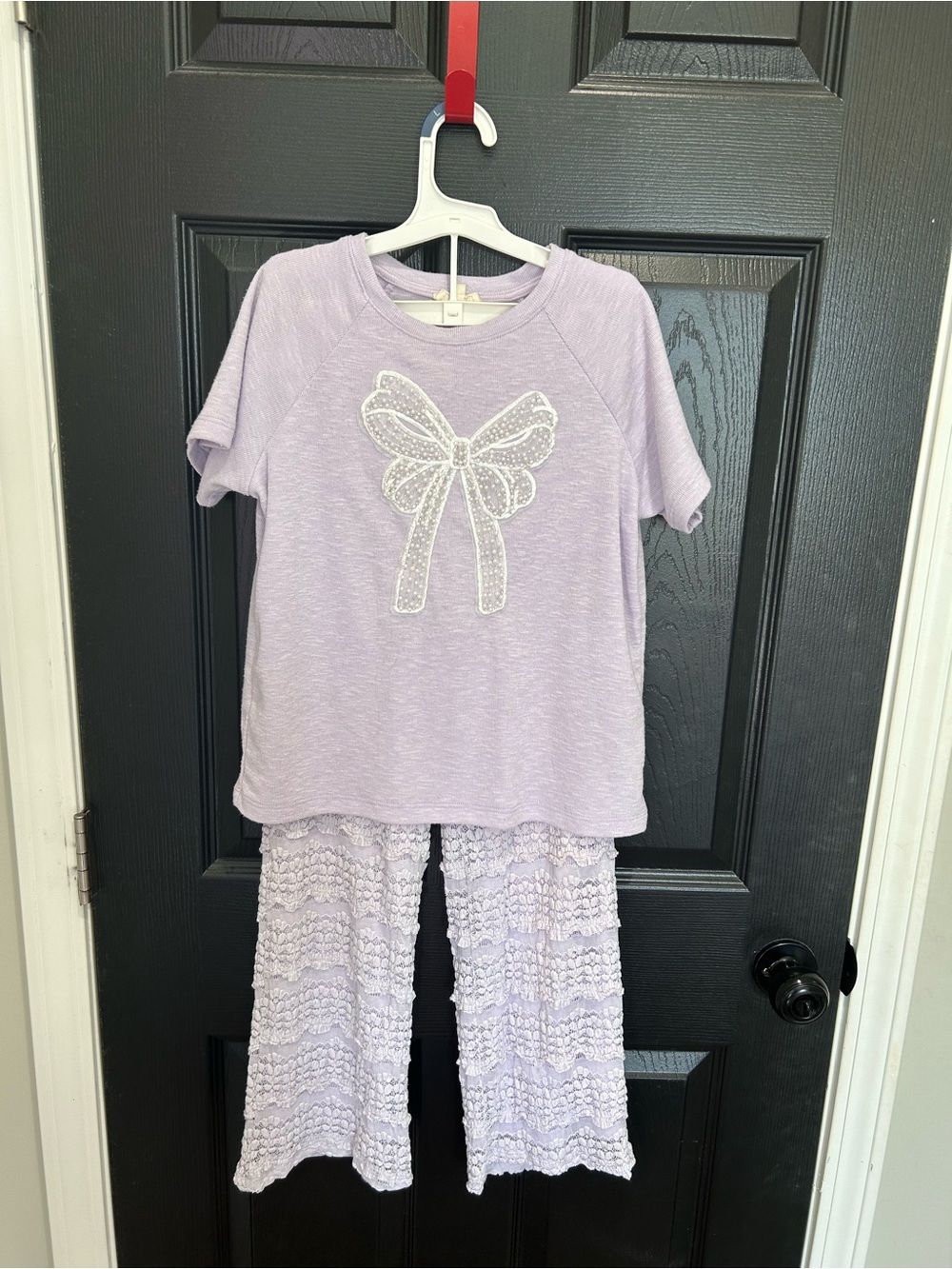 Hayden Lavender Bow set